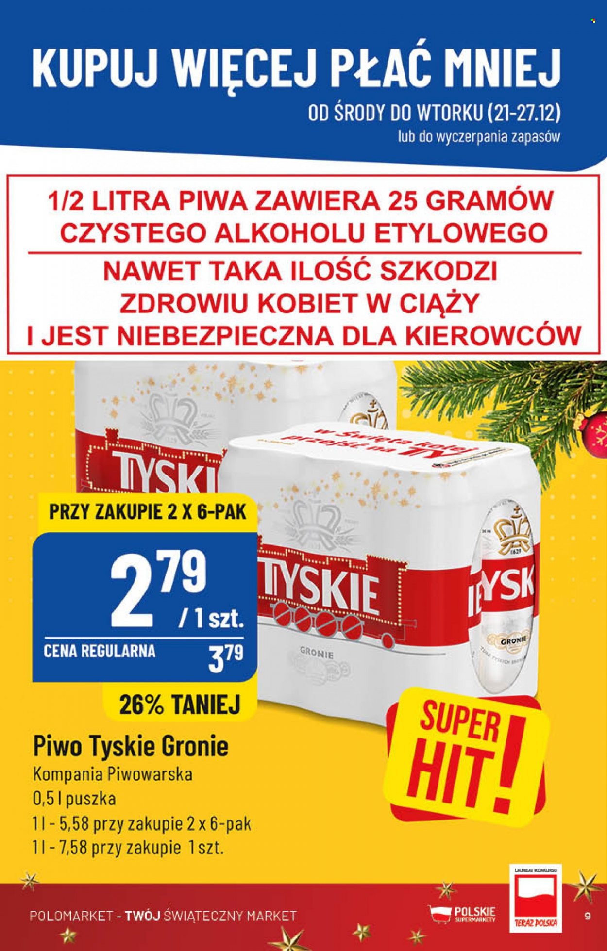 Gazetka Polomarket - 21.12.2022 - 27.12.2022. Strona 9