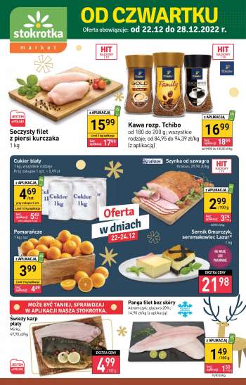Prospekte Stokrotka Market - 22.12.2022 - 28.12.2022.