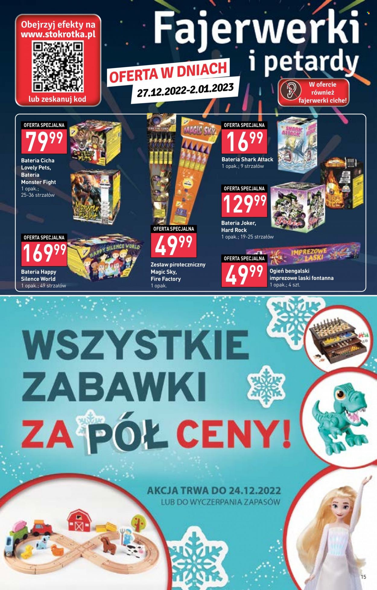 Gazetka Stokrotka Market - 22.12.2022 - 28.12.2022. Strona 15