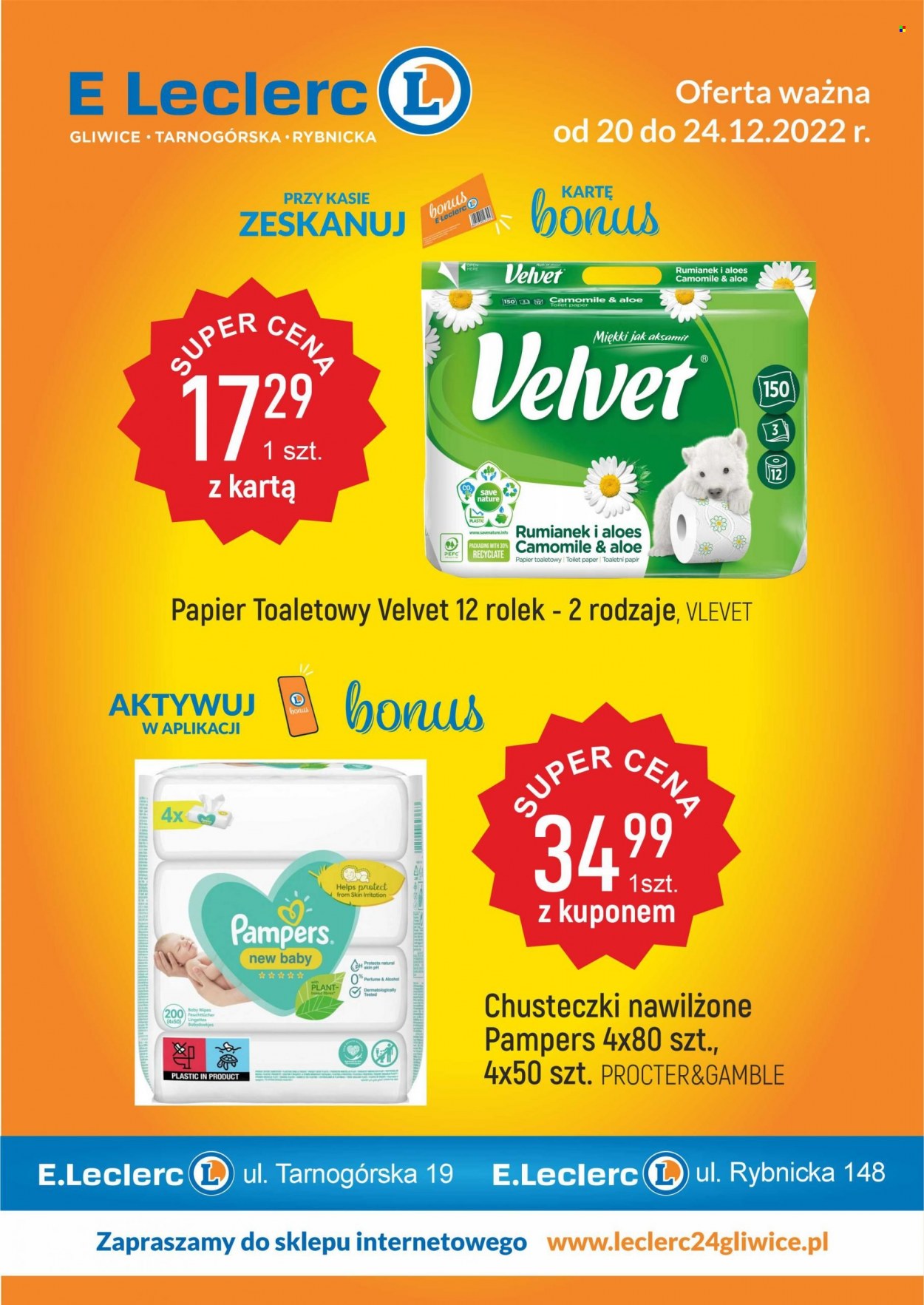 Gazetka E.Leclerc - 20.12.2022 - 24.12.2022. Strona 1