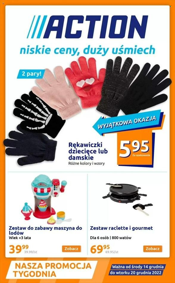 Gazetka Action - 14.12.2022 - 20.12.2022. Strona 1