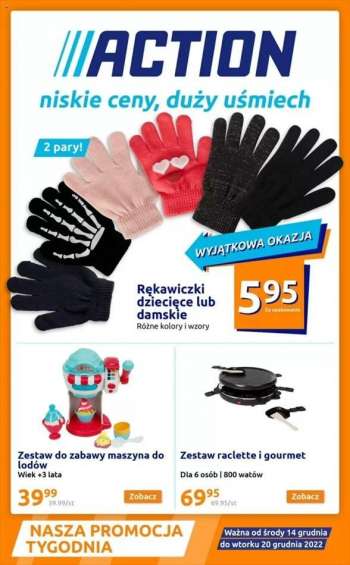 Gazetka Action - 14.12.2022 - 20.12.2022.