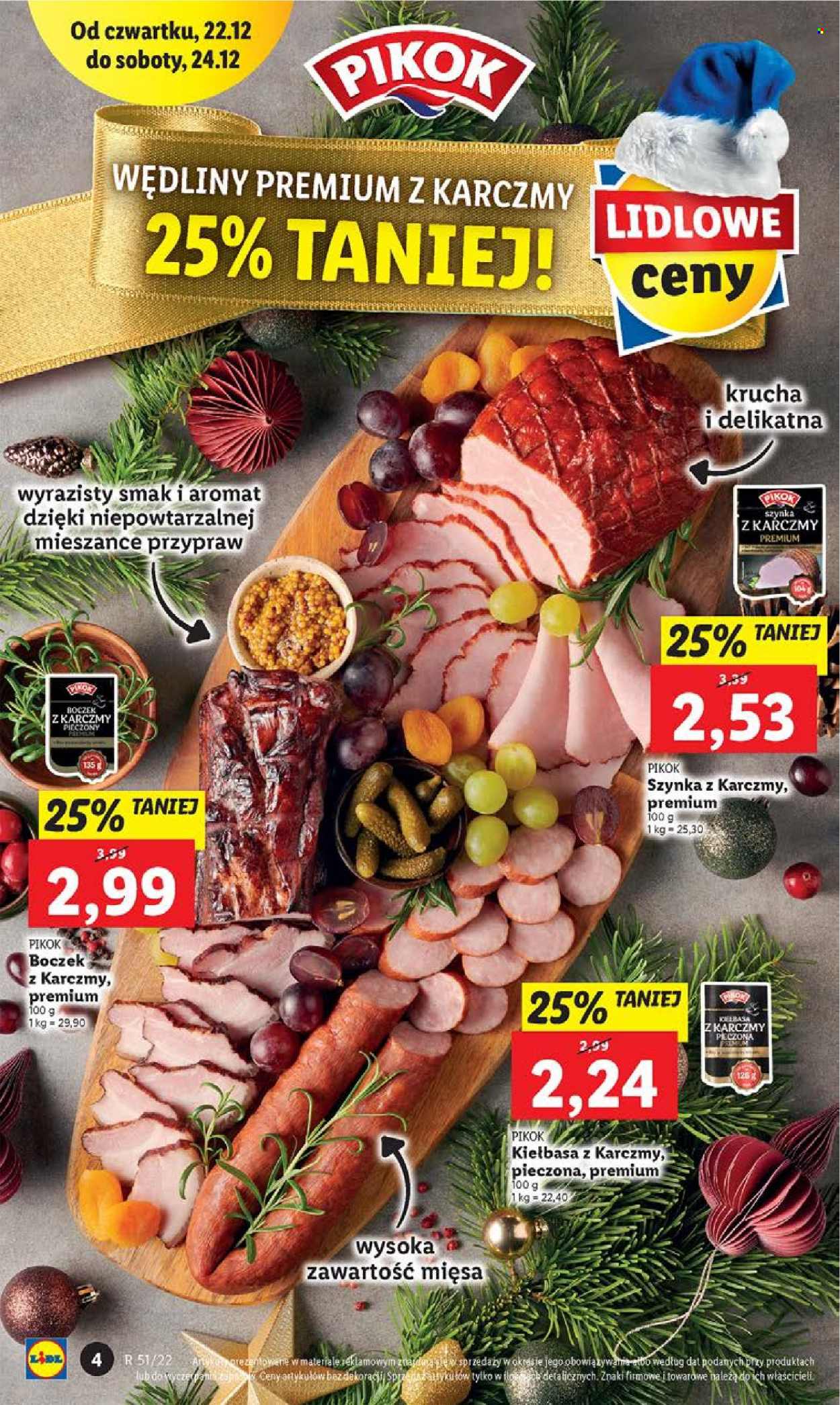 Gazetka Lidl - 22.12.2022 - 24.12.2022. Strona 4