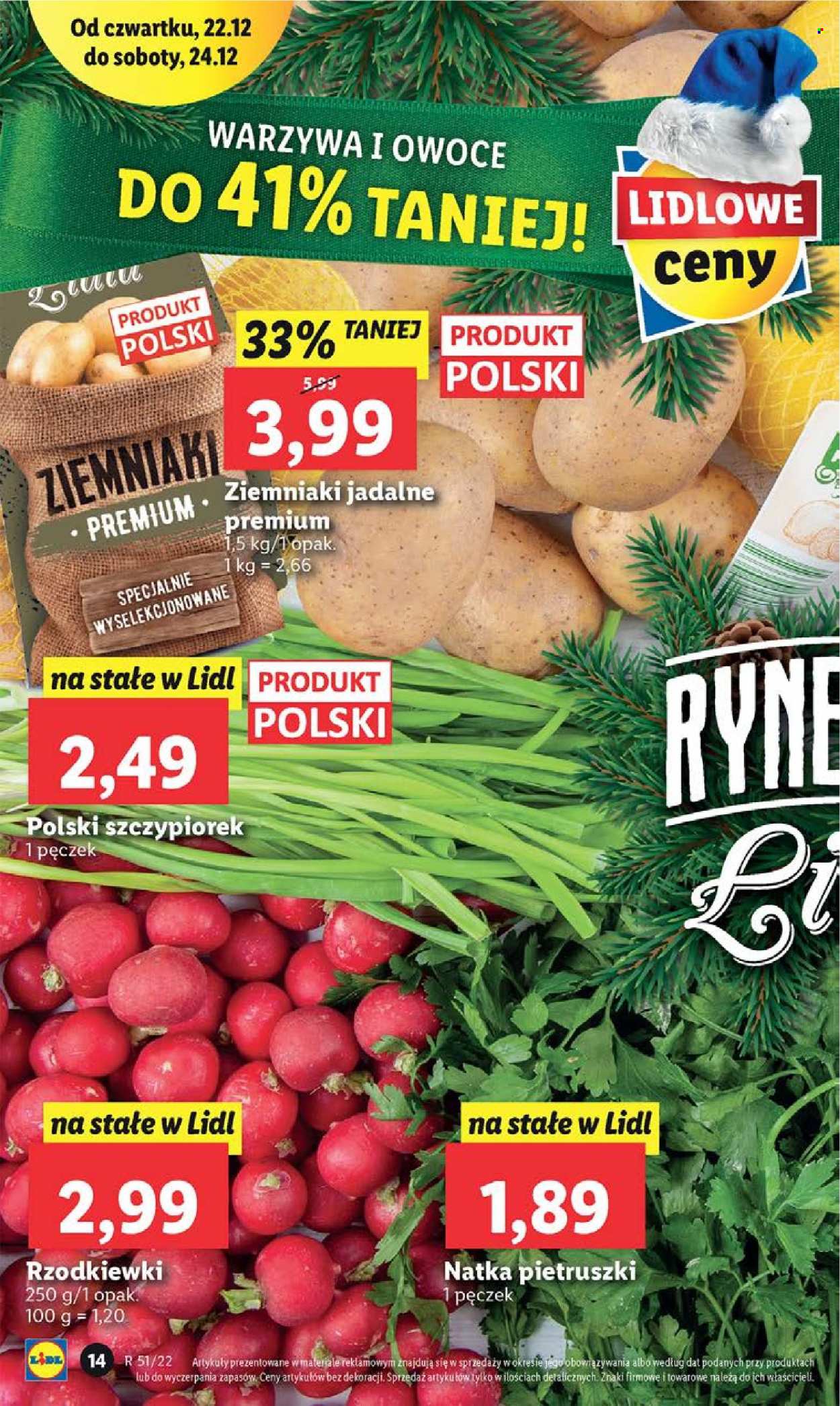 Gazetka Lidl - 22.12.2022 - 24.12.2022. Strona 16