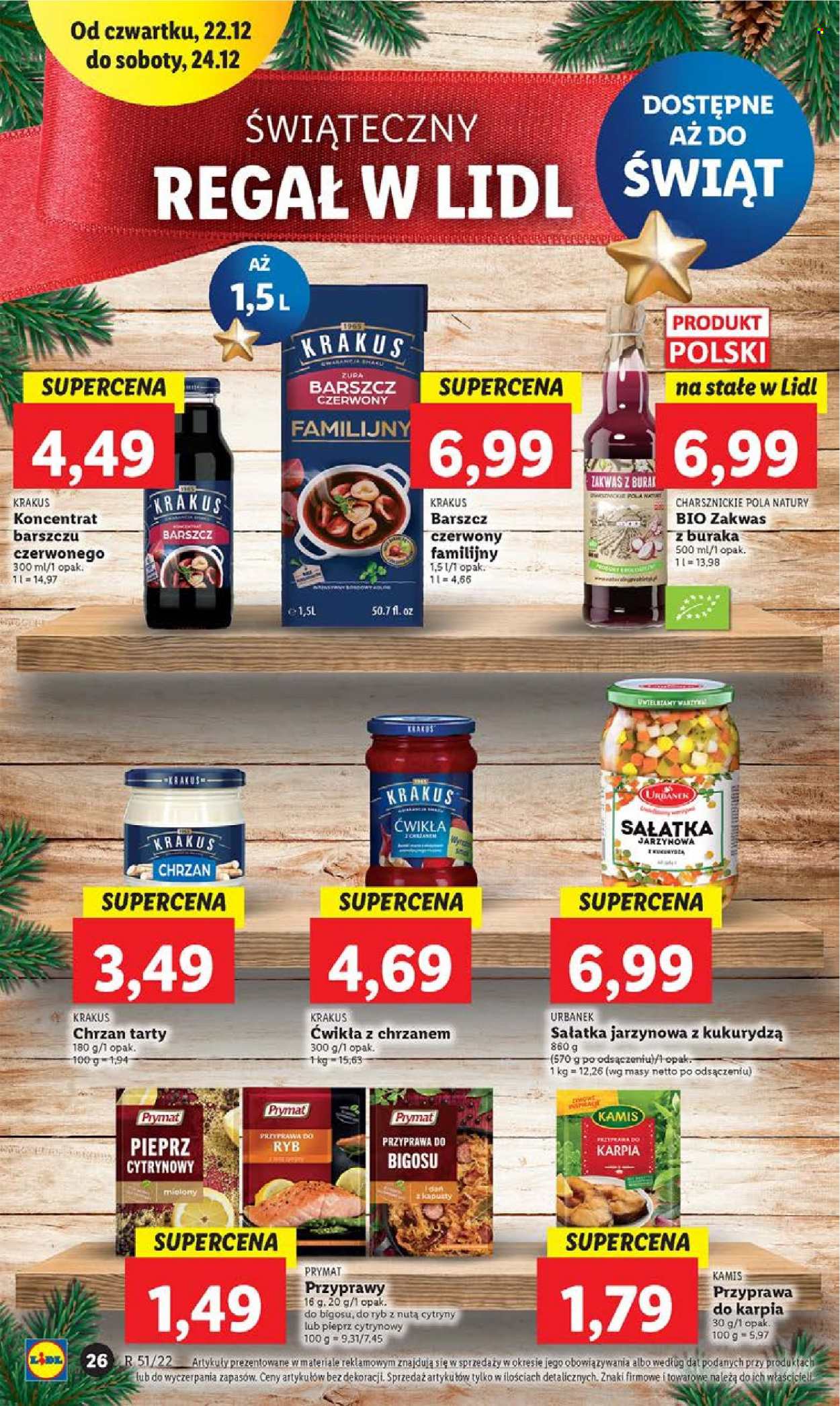 Gazetka Lidl - 22.12.2022 - 24.12.2022. Strona 30