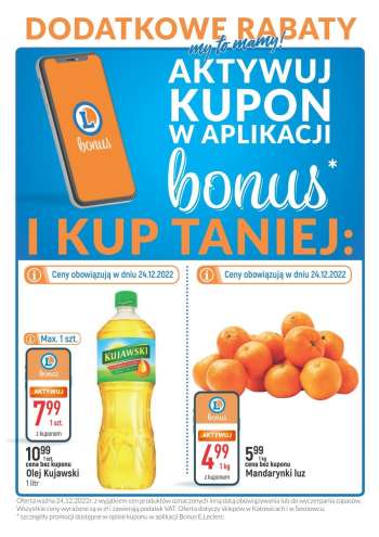 Gazetka E.Leclerc - 20.12.2022 - 24.12.2022.