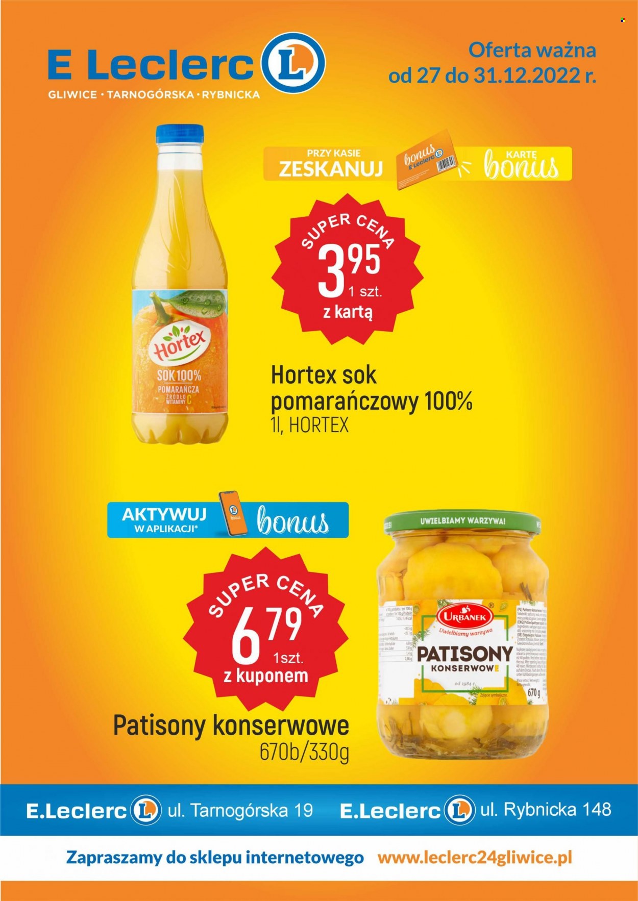 Gazetka E.Leclerc - 27.12.2022 - 31.12.2022. Strona 1