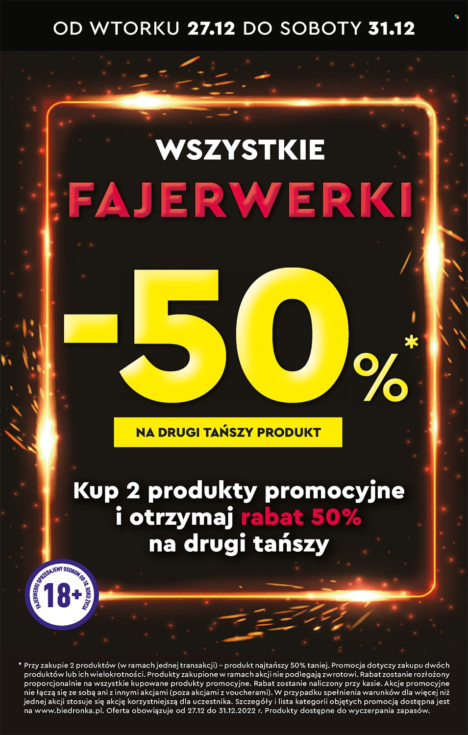 Gazetka Biedronka - 27.12.2022 - 31.12.2022. Strona 54