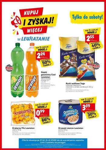 Gazetka Lewiatan - 27.12.2022 - 31.12.2022.