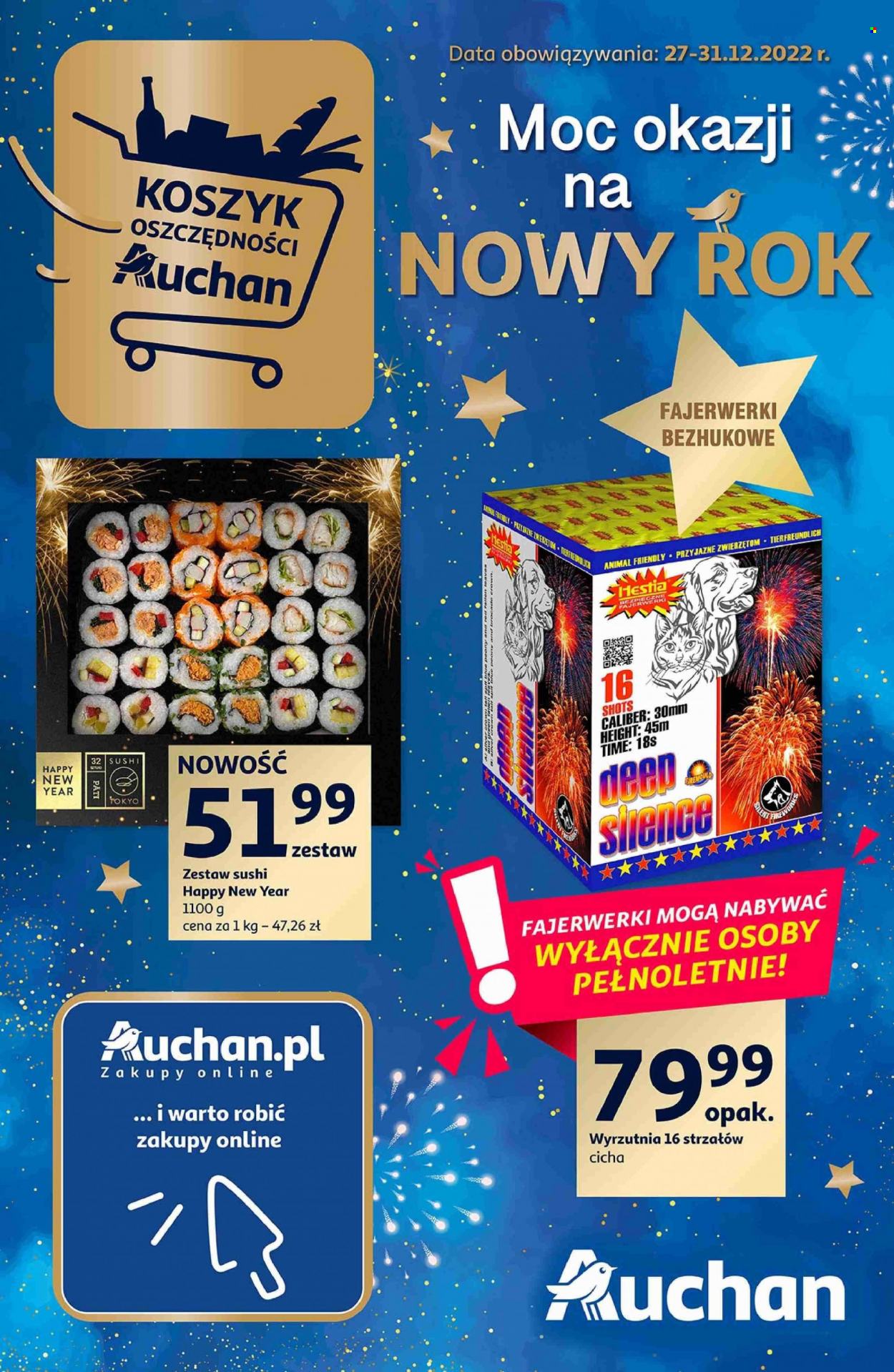 Gazetka Auchan - 27.12.2022 - 31.12.2022. Strona 1