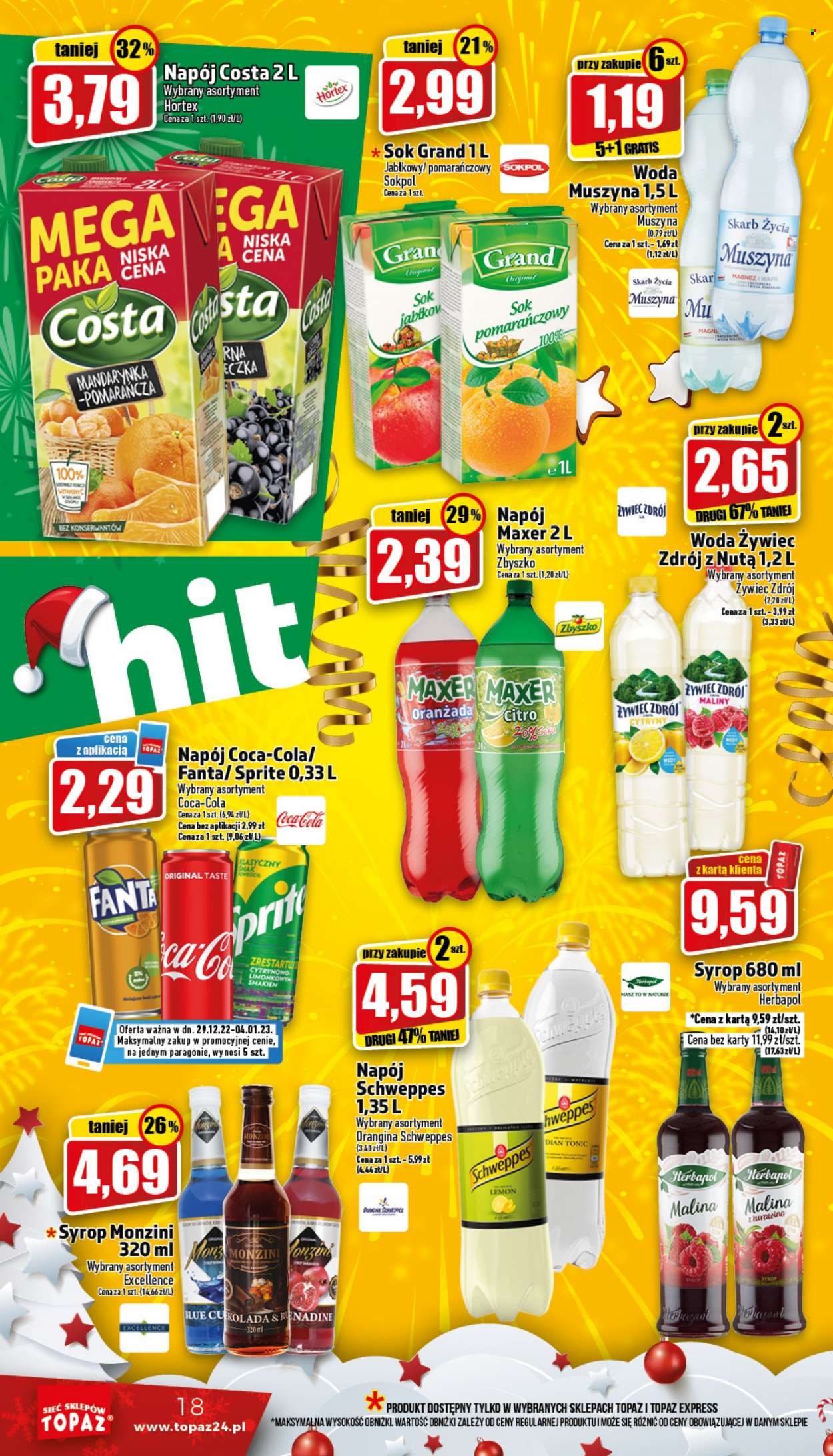 Gazetka Topaz - 29.12.2022 - 4.01.2023. Strona 18