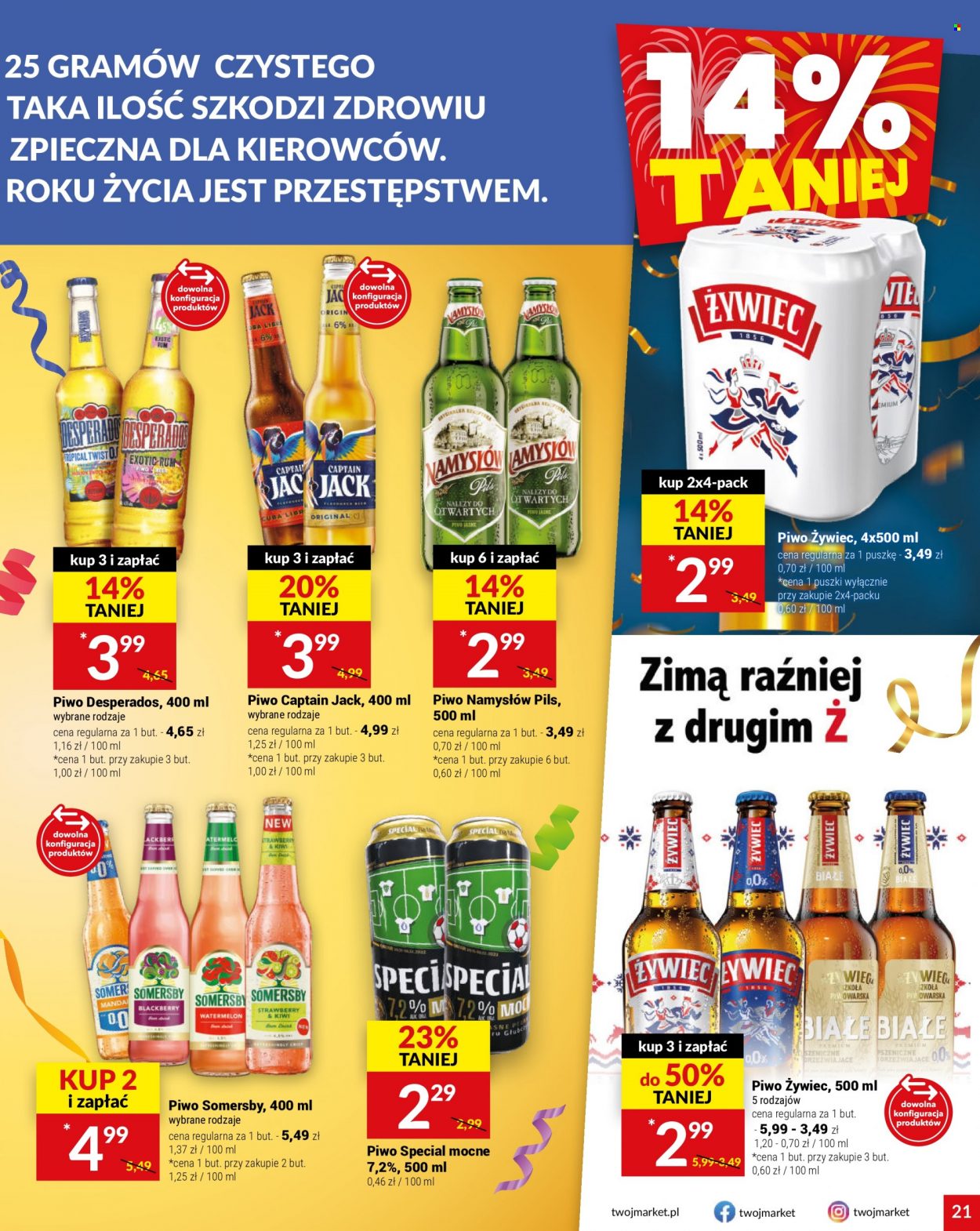 Gazetka Twój Market - 27.12.2022 - 3.01.2023. Strona 21