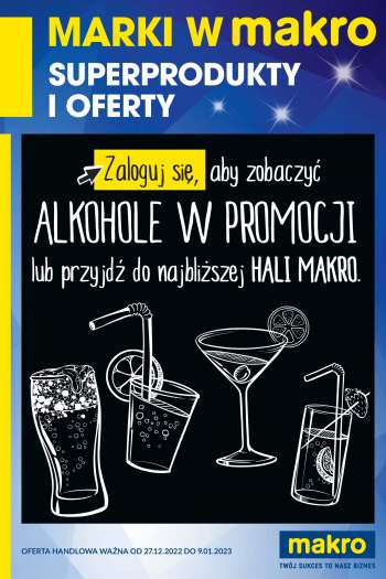 Gazetka Makro - 27.12.2022 - 9.01.2023.