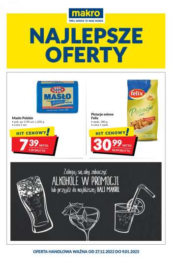 Gazetka Makro - 27.12.2022 - 9.01.2023.