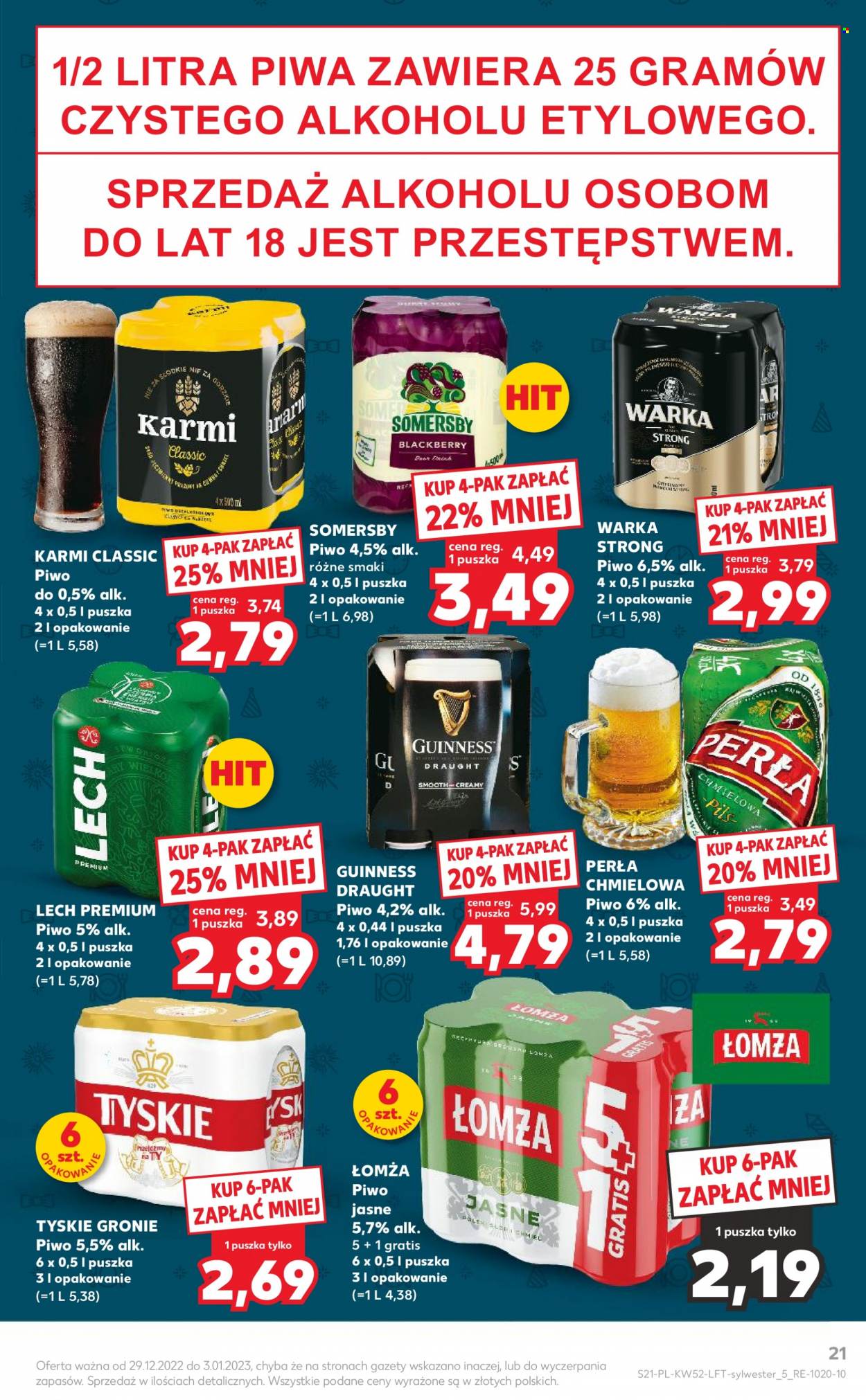 Gazetka Kaufland - 29.12.2022 - 3.01.2023. Strona 21