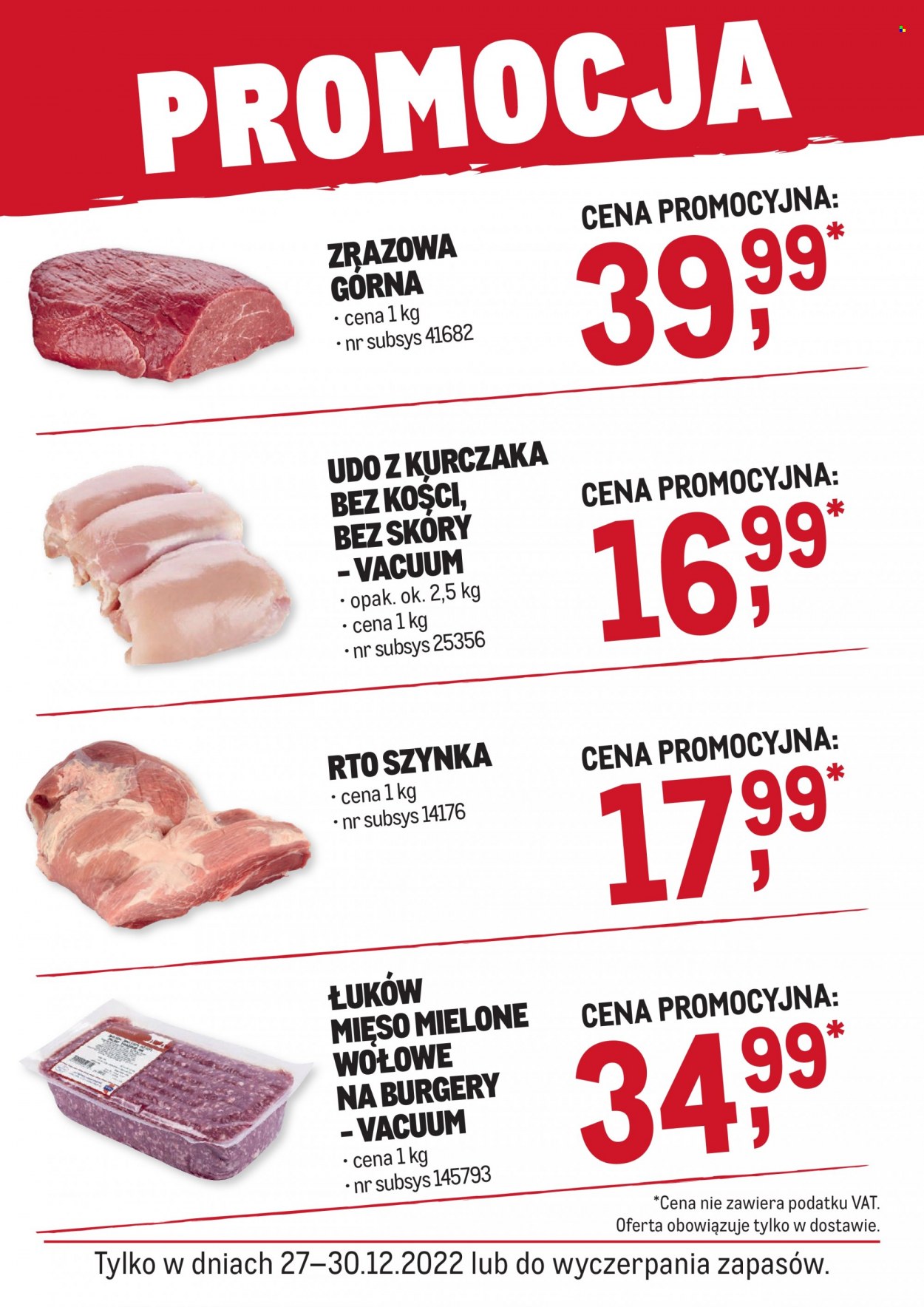 Gazetka Makro - 27.12.2022 - 30.12.2022. Strona 1