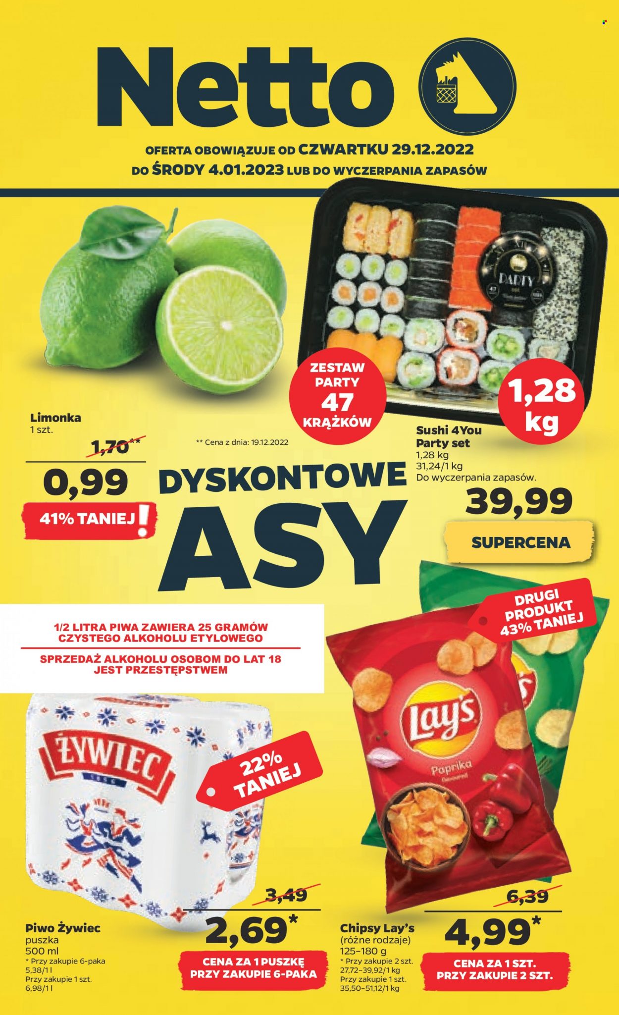 Gazetka Netto - 29.12.2022 - 4.01.2023. Strona 1