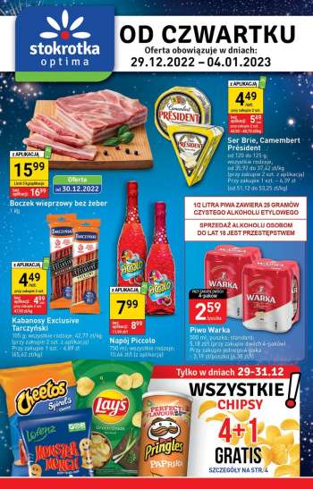 Gazetka Stokrotka Optima - 29.12.2022 - 4.01.2023.