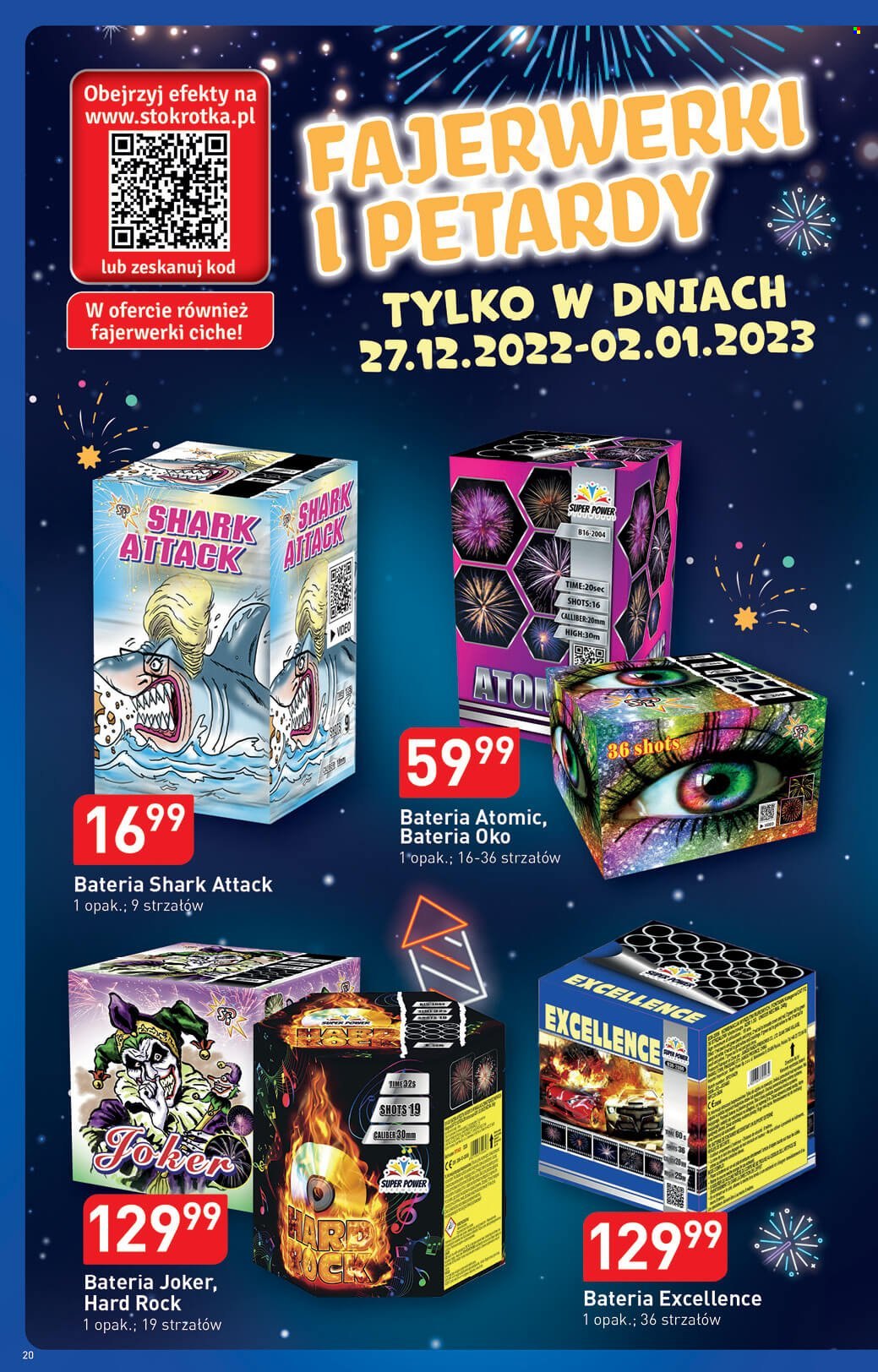 Gazetka Stokrotka Optima - 29.12.2022 - 4.01.2023. Strona 20