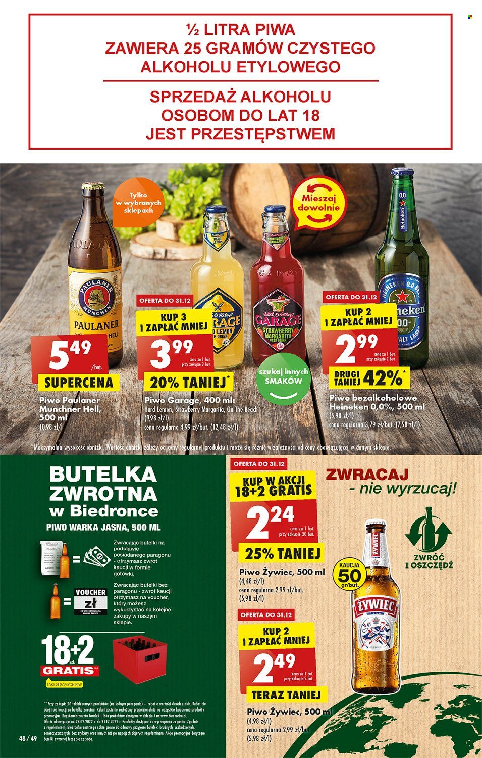 Gazetka Biedronka - 29.12.2022 - 4.01.2023. Strona 48