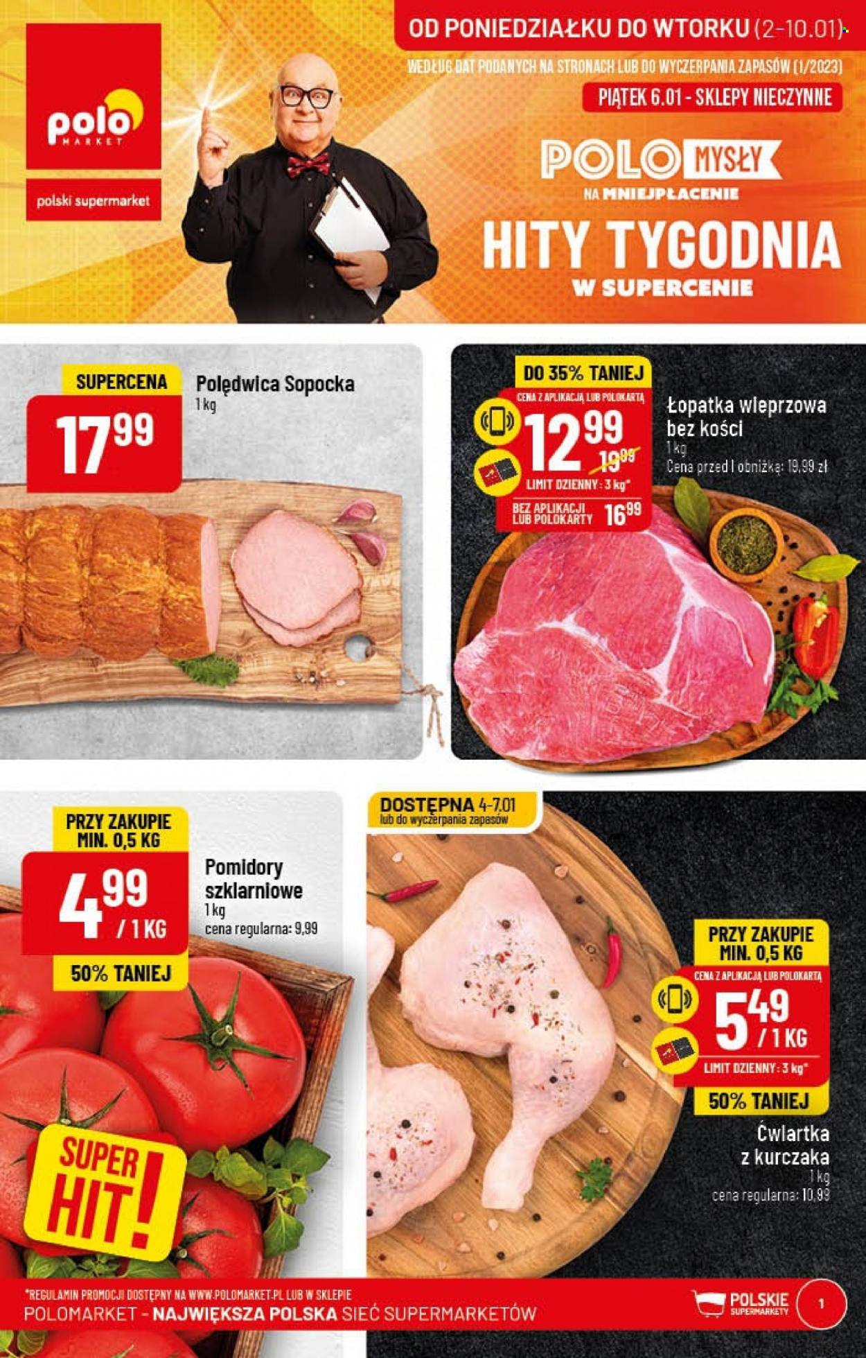 Gazetka Polomarket - 2.01.2023 - 10.01.2023. Strona 1