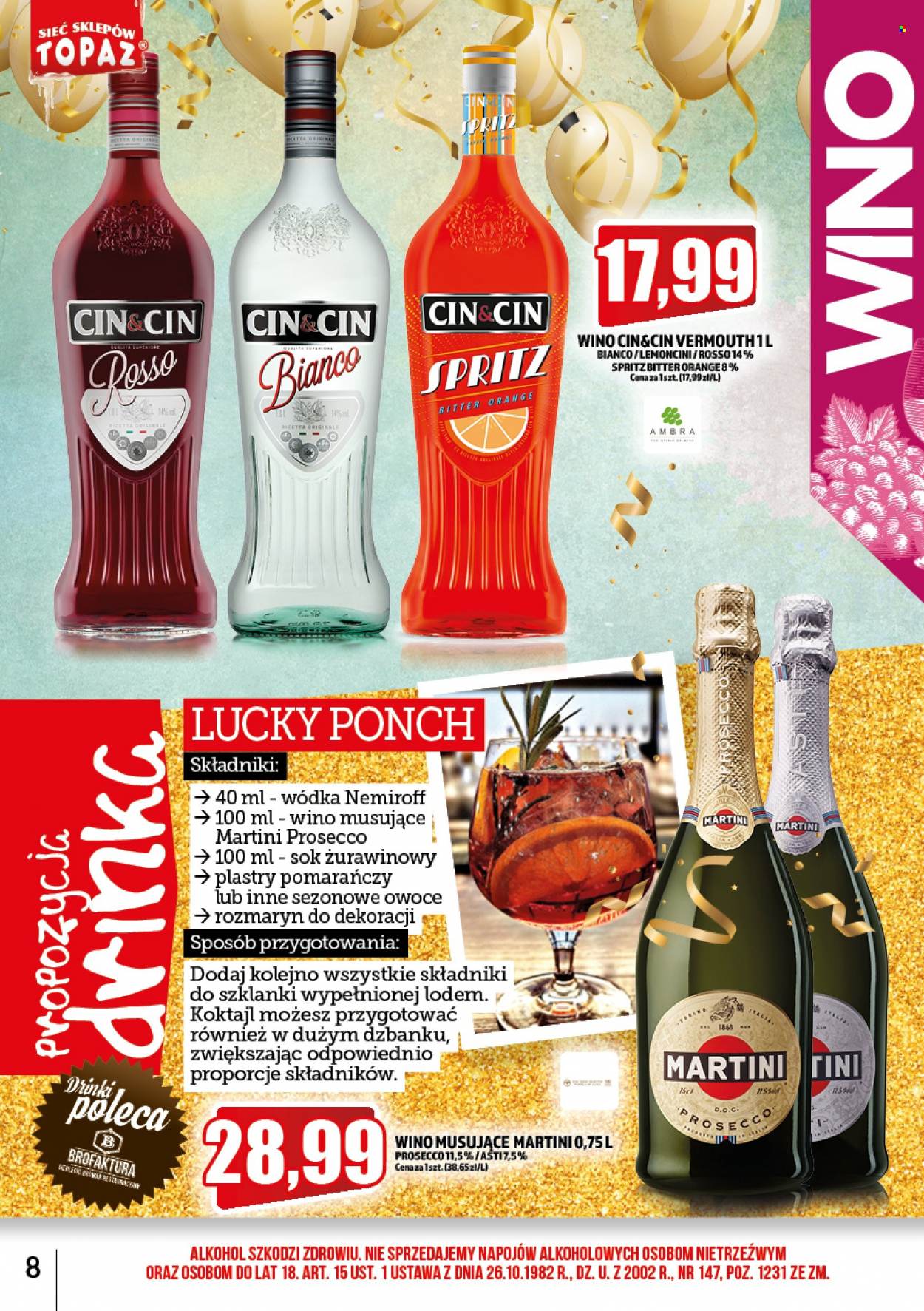 Gazetka Topaz - 2.01.2023 - 31.01.2023. Strona 8