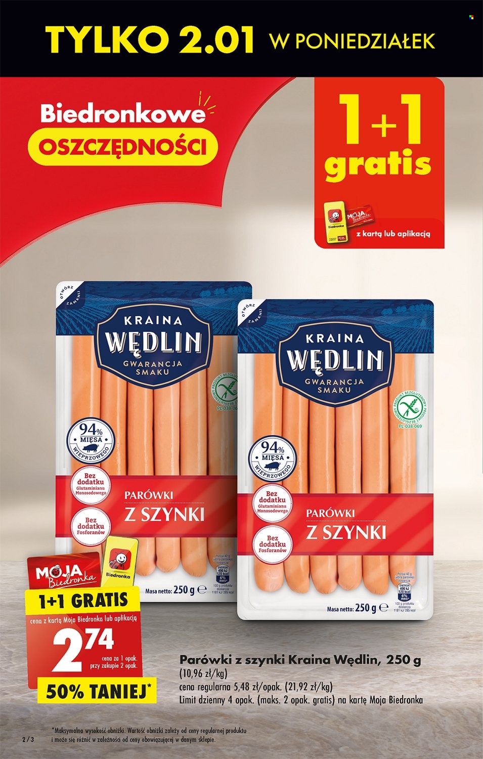 Gazetka Biedronka - 2.01.2023 - 7.01.2023. Strona 2