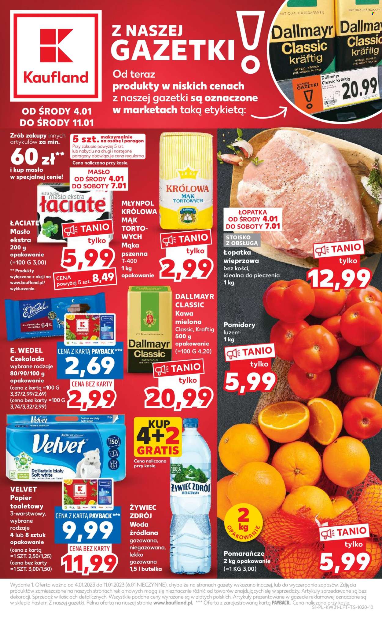 Gazetka Kaufland - 4.01.2023 - 11.01.2023. Strona 1