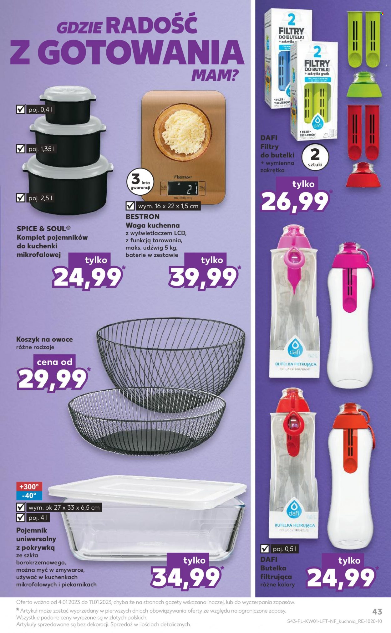 Gazetka Kaufland - 4.01.2023 - 11.01.2023. Strona 43