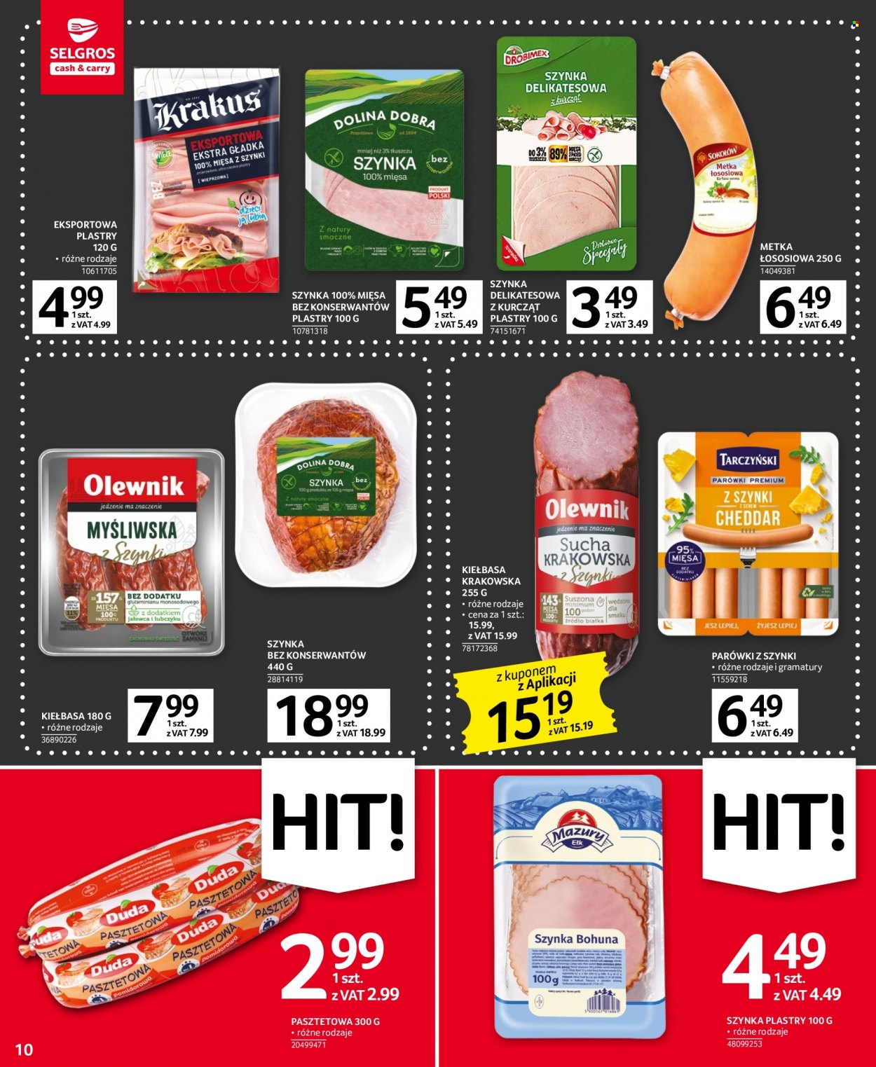 Gazetka Selgros - 5.01.2023 - 18.01.2023. Strona 10