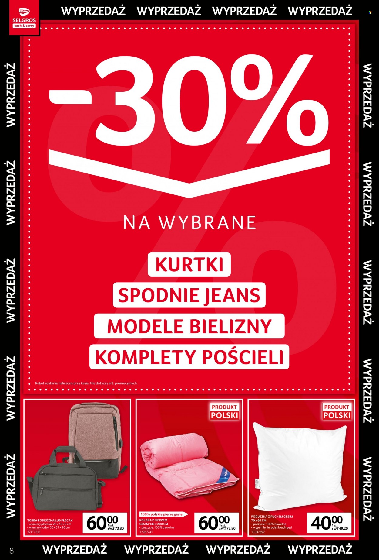 Gazetka Selgros - 5.01.2023 - 18.01.2023. Strona 8