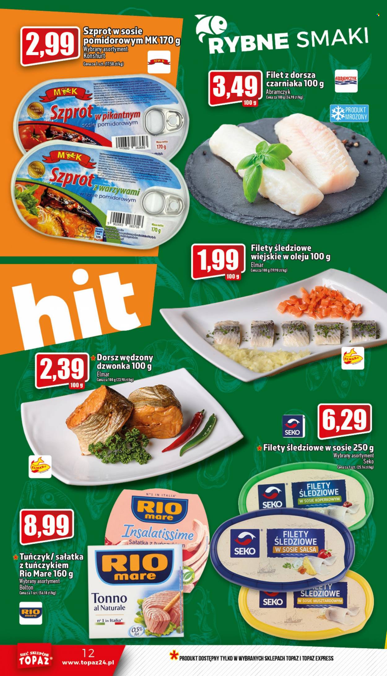 Gazetka Topaz - 5.01.2023 - 11.01.2023. Strona 12