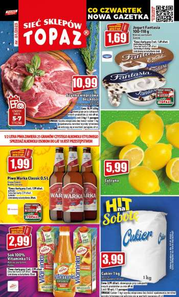 Gazetka Topaz - 5.01.2023 - 11.01.2023.