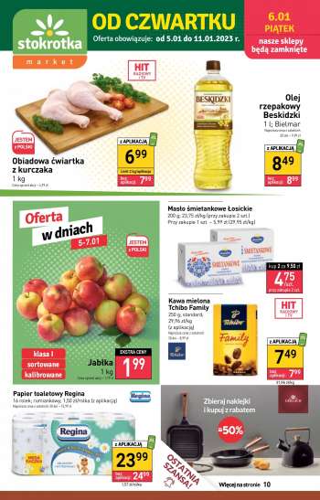 Gazetka Stokrotka Market - 5.01.2023 - 11.01.2023.