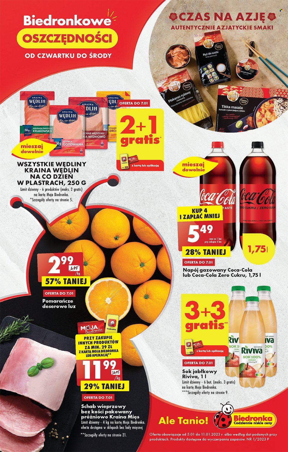 Gazetka Biedronka - 5.01.2023 - 11.01.2023. Strona 1