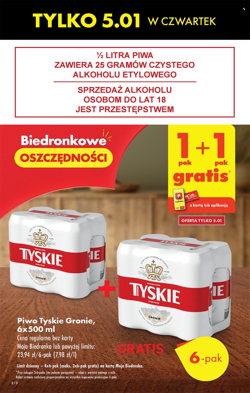 Gazetka Biedronka - 5.01.2023 - 11.01.2023. Strona 2