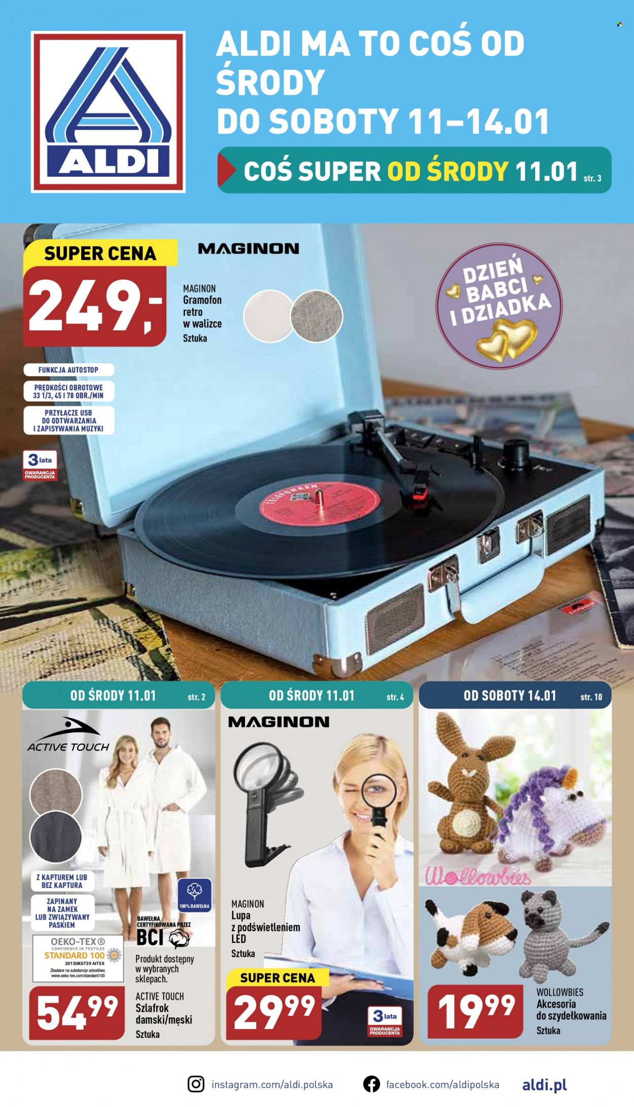 Gazetka ALDI - 11.01.2023 - 14.01.2023. Strona 1