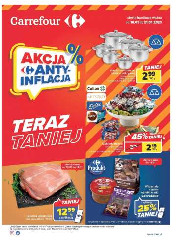 Gazetka Carrefour - 10.01.2023 - 21.01.2023.