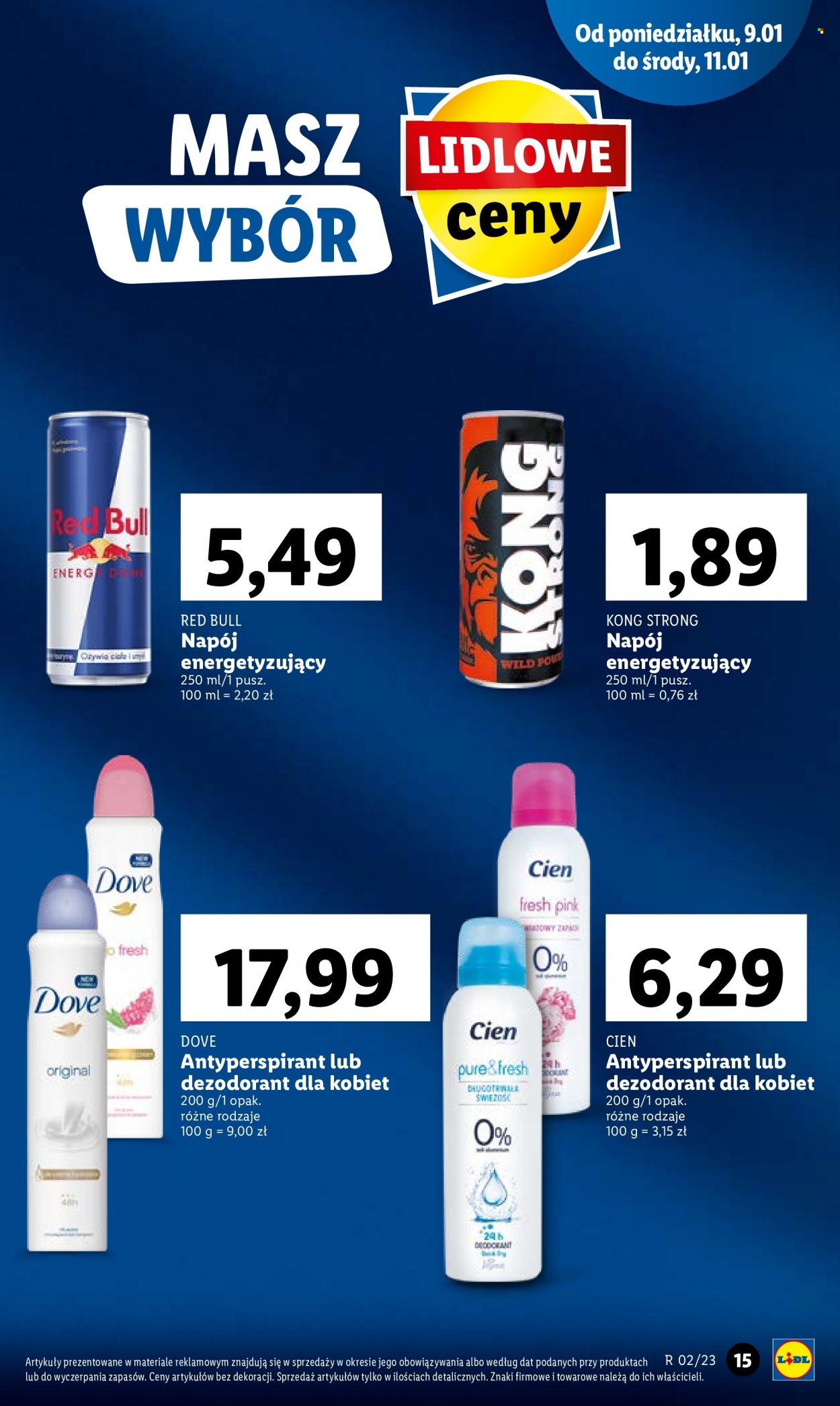Gazetka Lidl - 9.01.2023 - 11.01.2023. Strona 15