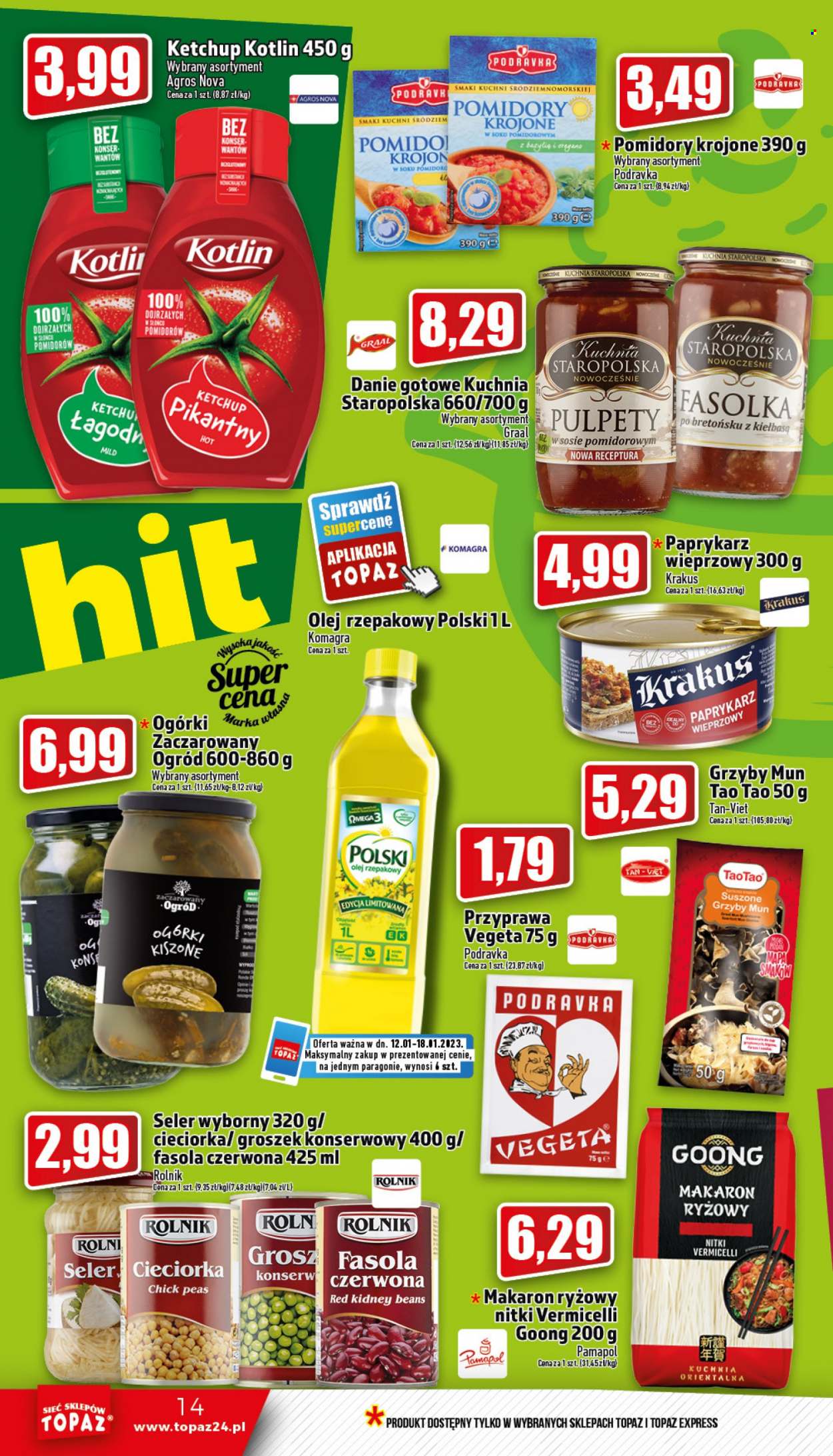 Gazetka Topaz - 12.01.2023 - 18.01.2023. Strona 14