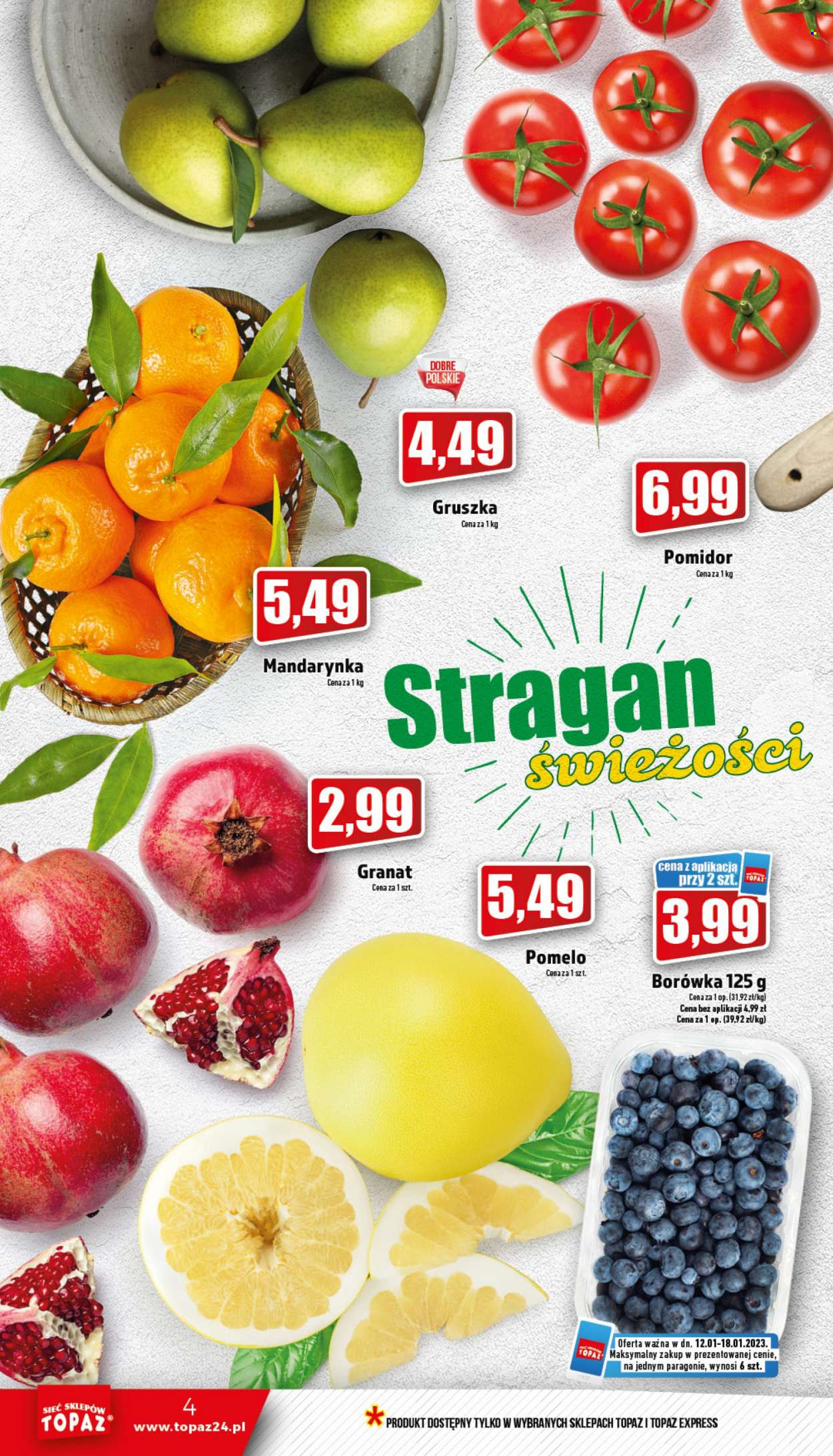 Gazetka Topaz - 12.01.2023 - 18.01.2023. Strona 4