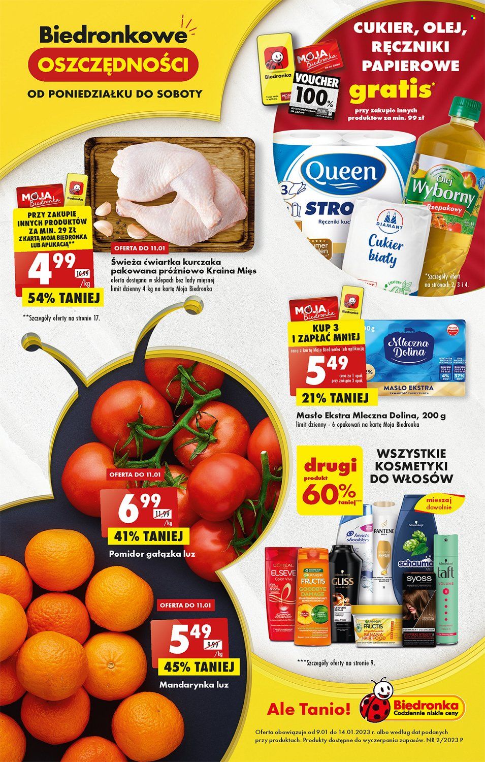Gazetka Biedronka - 9.01.2023 - 14.01.2023. Strona 1