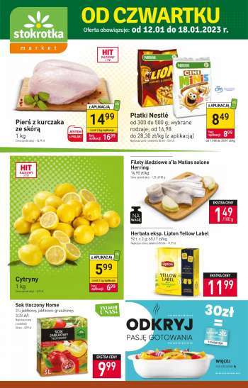 Gazetka Stokrotka Market - 12.01.2023 - 18.01.2023.