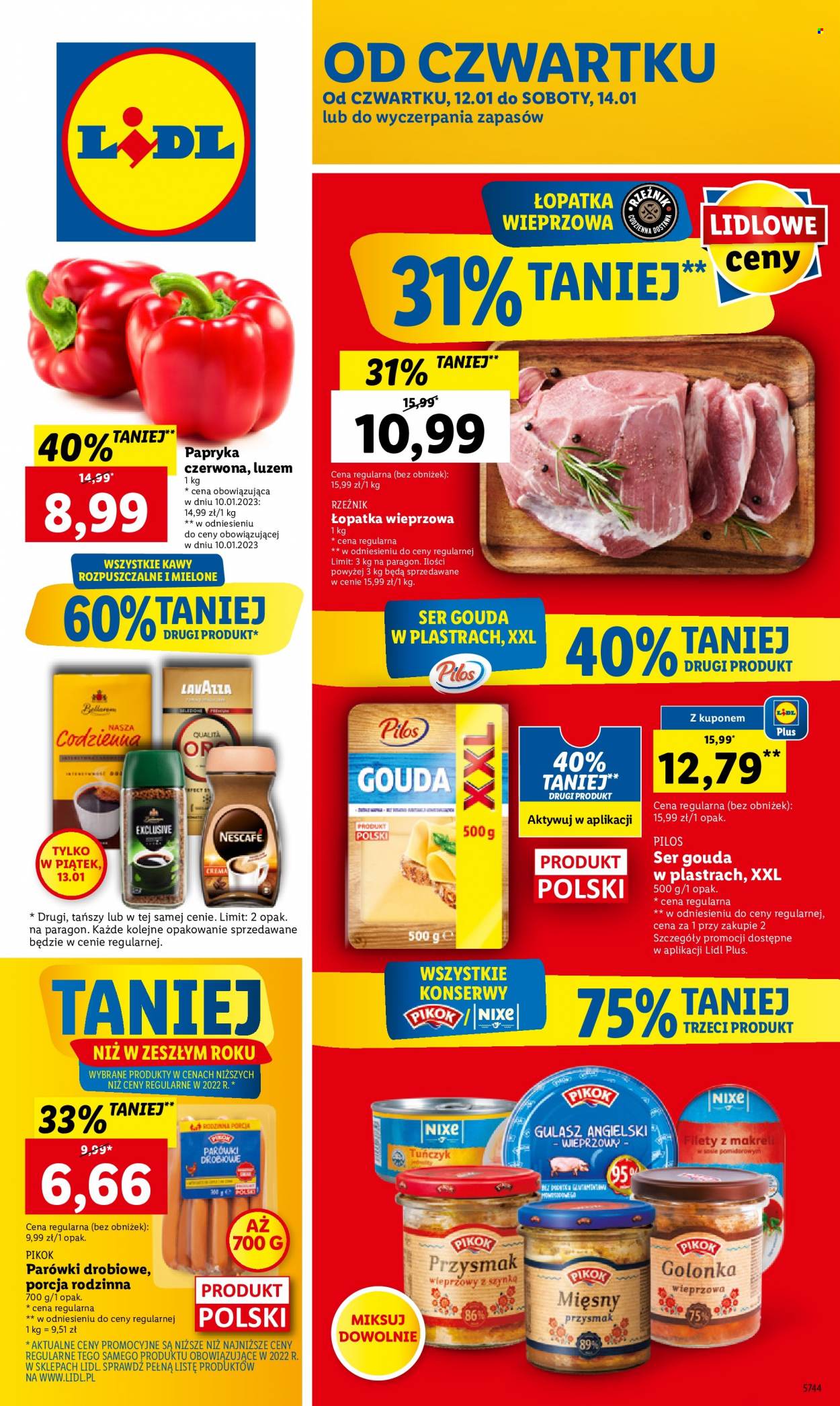 Gazetka Lidl - 12.01.2023 - 14.01.2023. Strona 1