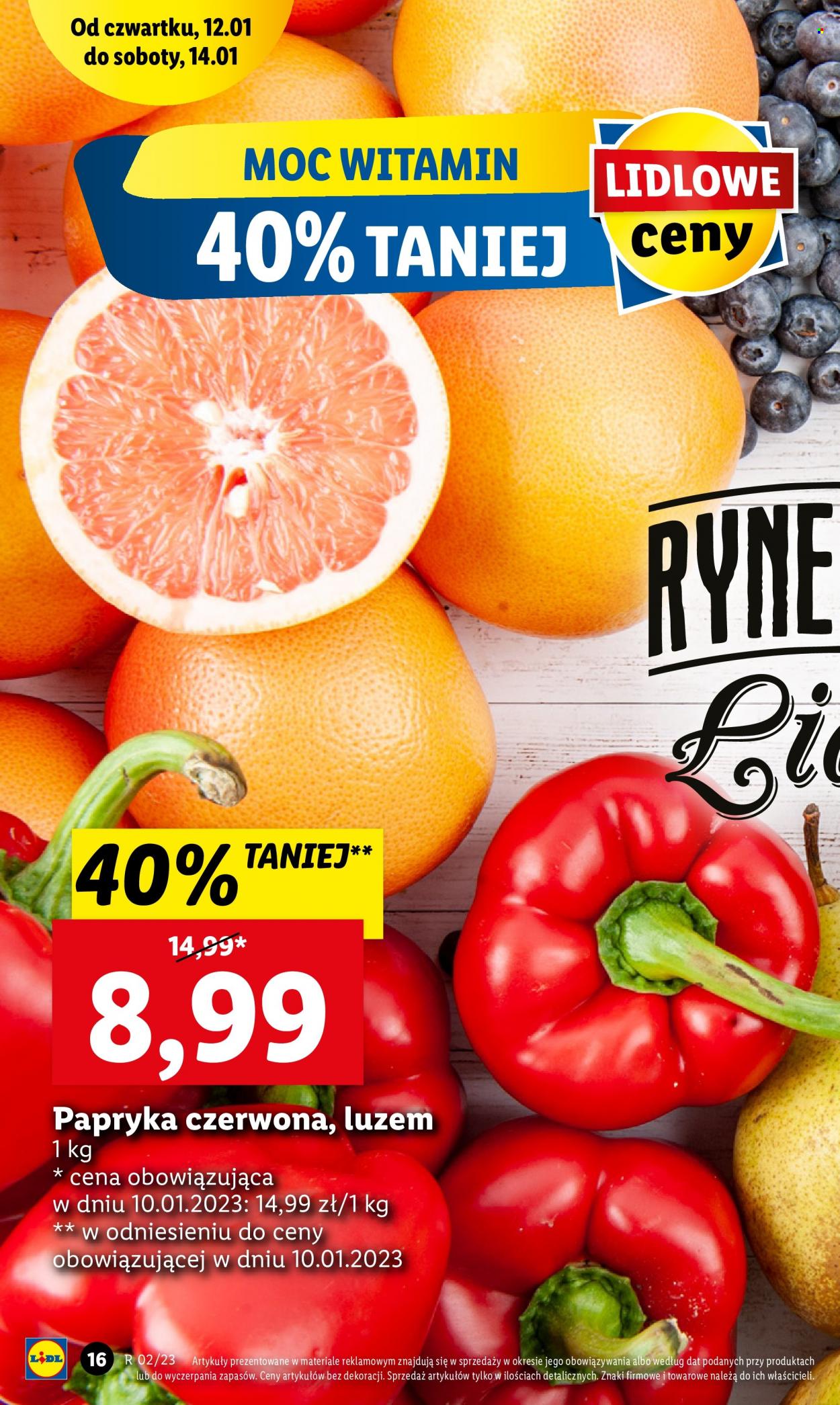 Gazetka Lidl - 12.01.2023 - 14.01.2023. Strona 16