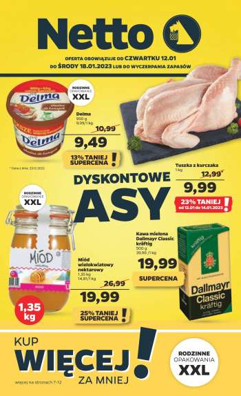 Gazetka Netto - 12.01.2023 - 18.01.2023.