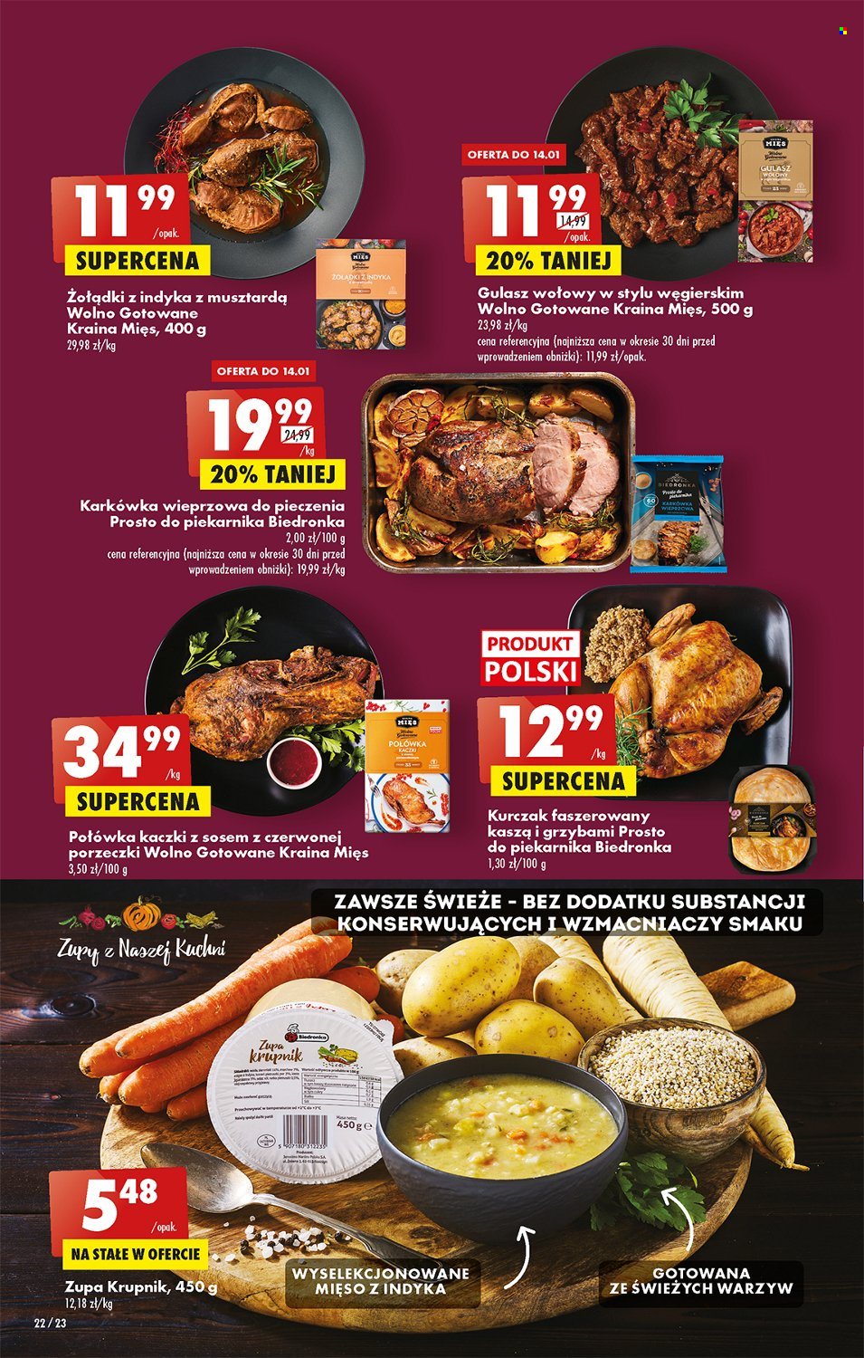 Gazetka Biedronka - 12.01.2023 - 18.01.2023. Strona 22