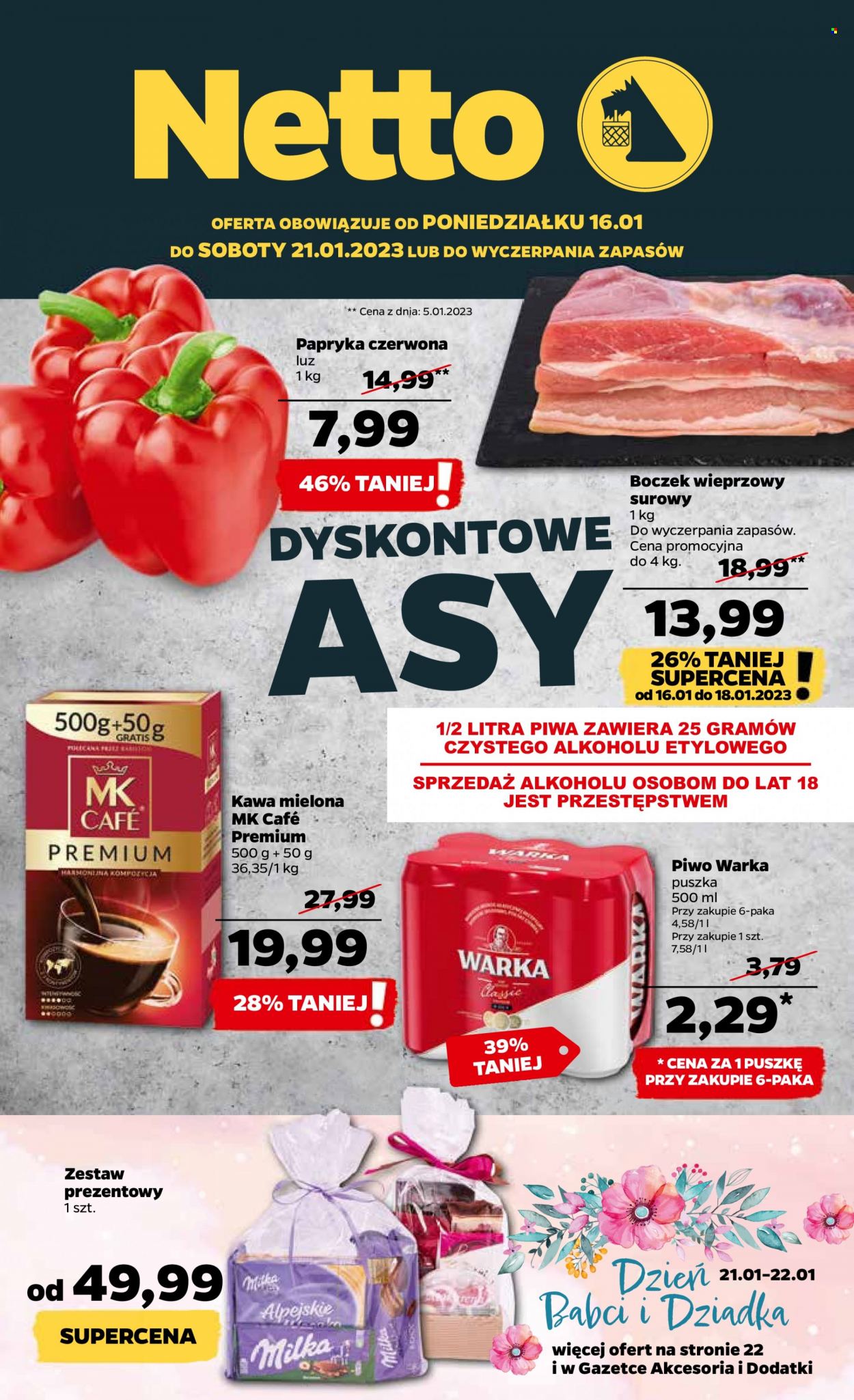 Gazetka Netto - 16.01.2023 - 21.01.2023. Strona 1