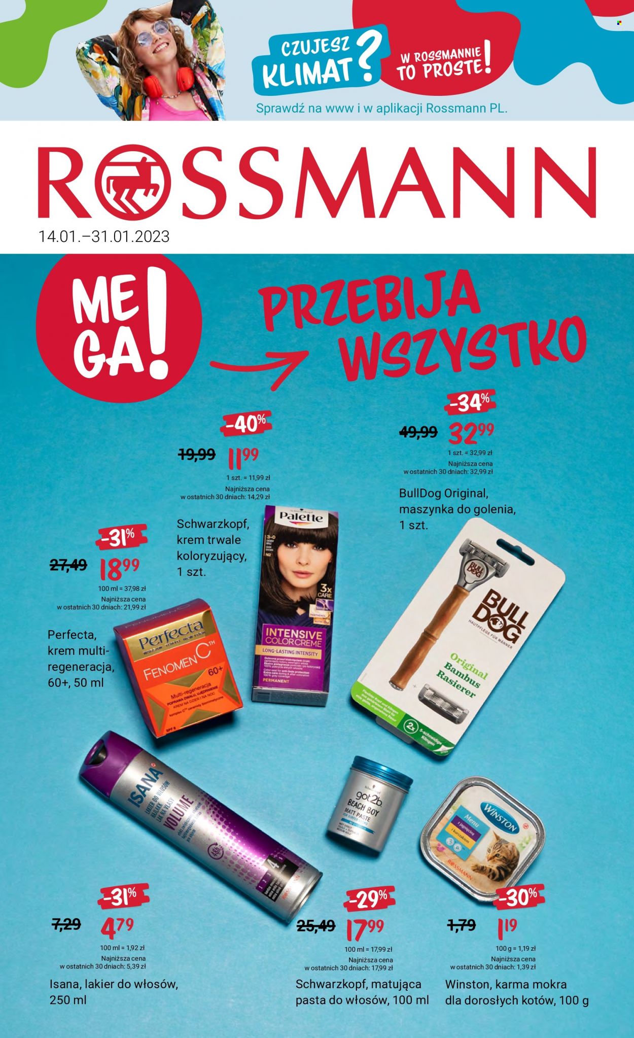Gazetka Rossmann - 14.01.2023 - 31.01.2023. Strona 1