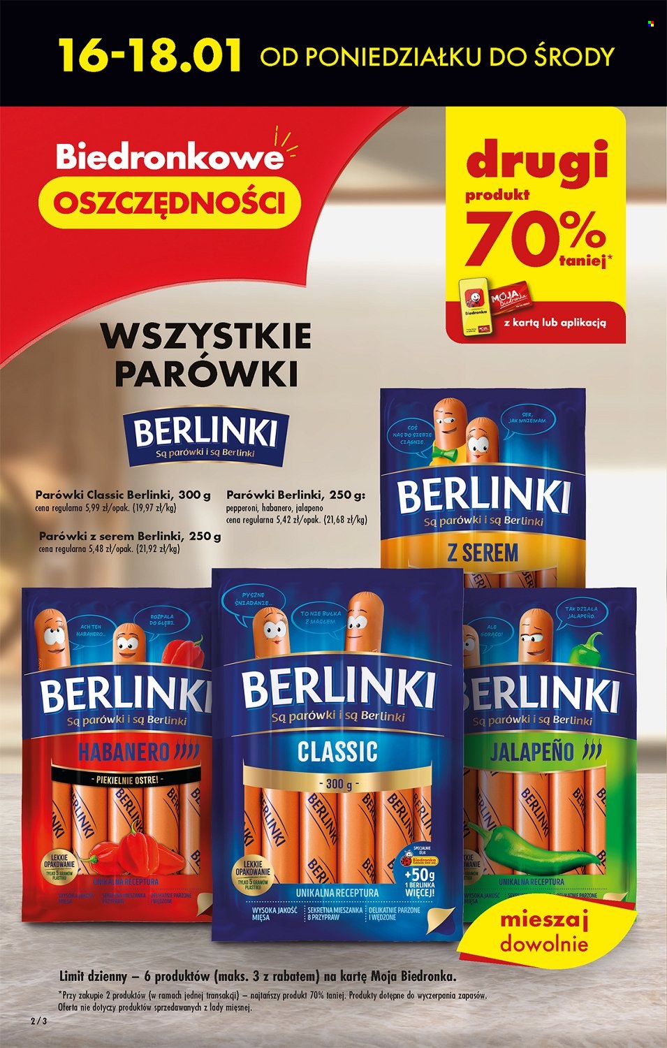 Gazetka Biedronka - 16.01.2023 - 21.01.2023. Strona 2